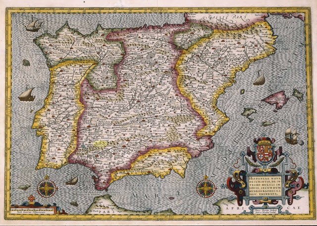 Archivo:1600 Cinco reinos historicos de España, austrias.jpg