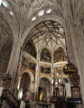 Capilla Mayor de la catedral de Almería, de estilo Gótico y decoración barroca, fue remodelada por Ventura Rodríguez en el siglo XVIII, él precisamente se deben el tabernáculo y los púlpitos.