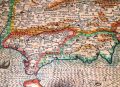 Año 1633 - Sur de la península, con nomenclatura de Granada y Andalucía