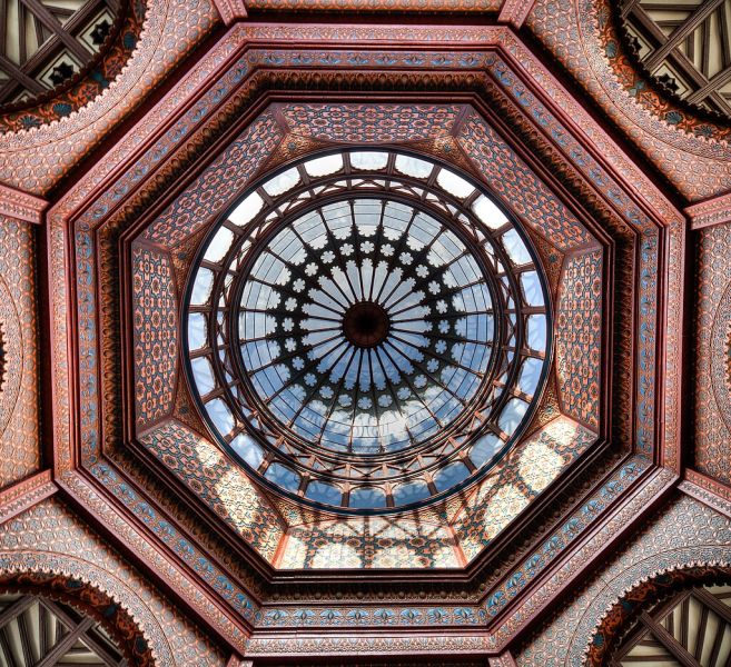 Archivo:Cúpula. Kiosco Morisco, México..jpg